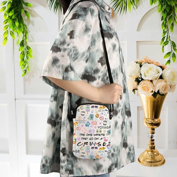 Travel Essential: 5.9-Inch Multifunctional Crossbody Bag for All Occasions - Picture 6 of 7